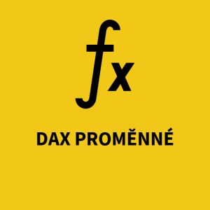 DAX Proměnné