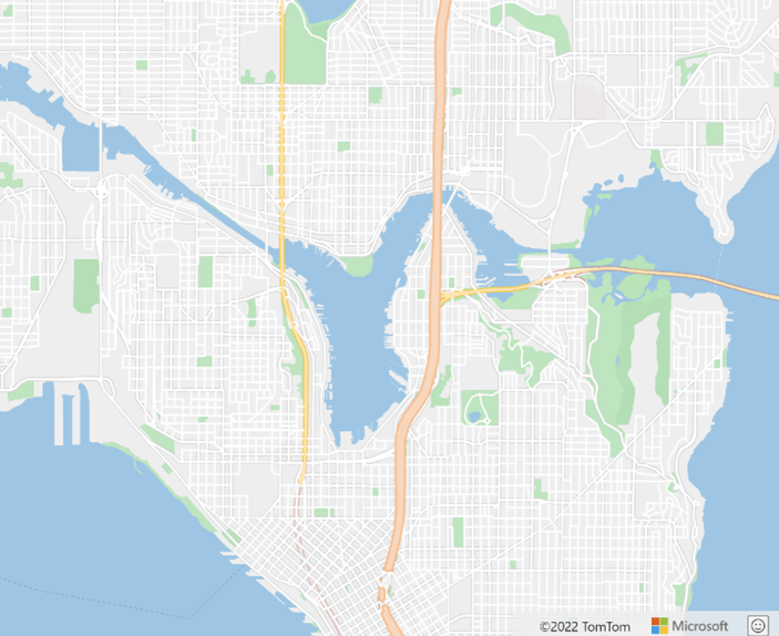 power bi updates november 2022-azure maps-nastavení data labels-Seattle