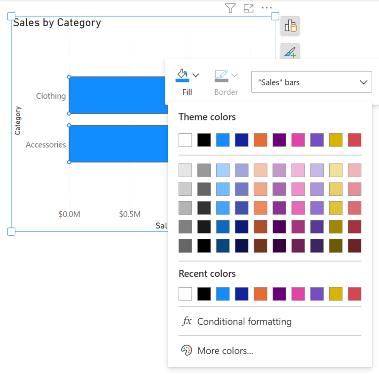 power bi-june 2023-on object interaction-conditional formatting